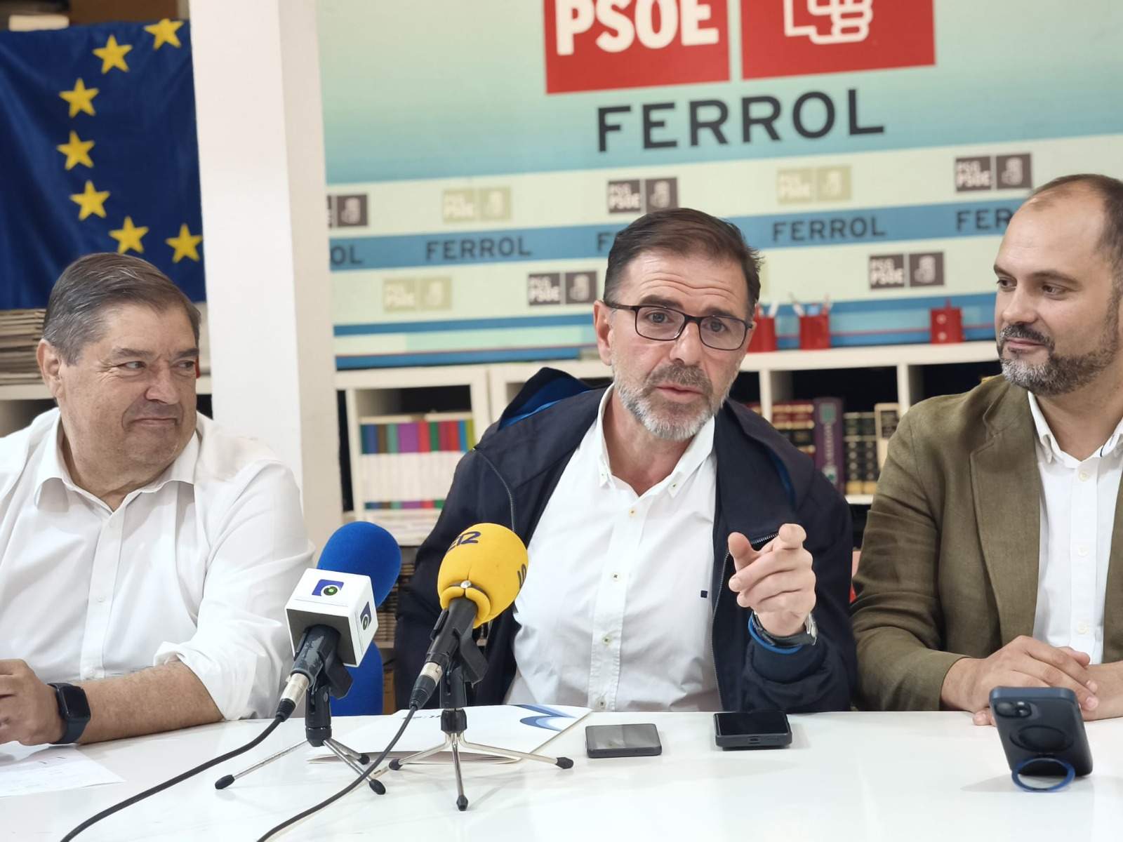 O PSdeG critica en Ferrol que o PP e o BNG voten en contra da creación dun clúster da industria da Defensa na cidade