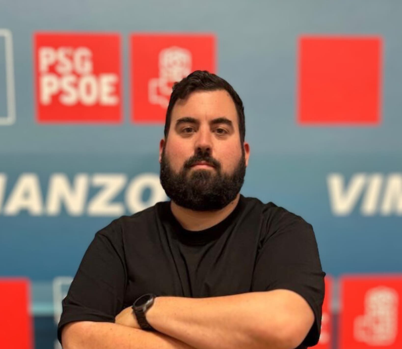 Jorge Domínguez Castro, concelleiro do PSdeG de Corcubión, novo coordinador comarcal da Costa Atlántica