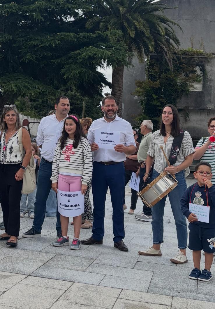 O PSdeG da Coruña apoia ás familias do CEIP Alfredo Brañas de Paiosaco na súa loita polo dereito ao comedor escolar