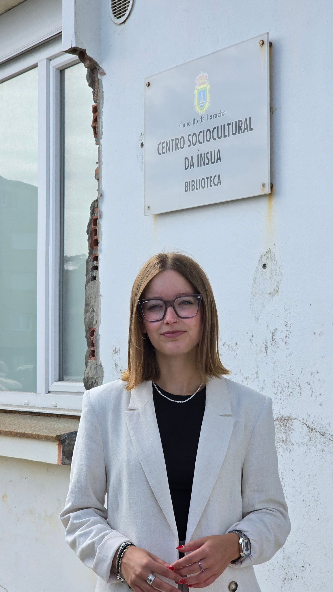 O Grupo Socialista da Laracha denuncia o estado de abandono do Centro Sociocultural da Insua de Caión e reclama a súa recuperación inmediata