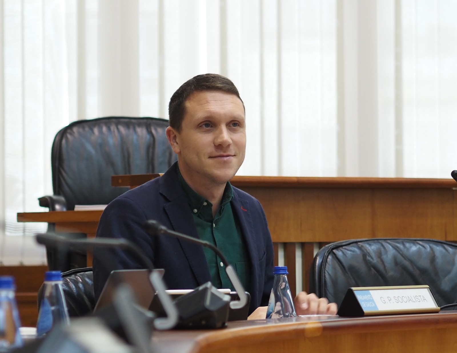 O PSdeG leva ao Parlamento unha batería de iniciativas para esixir á Xunta solucións urxentes ante o novo desprendemento no Hospital Arquitecto Marcide de Ferrol