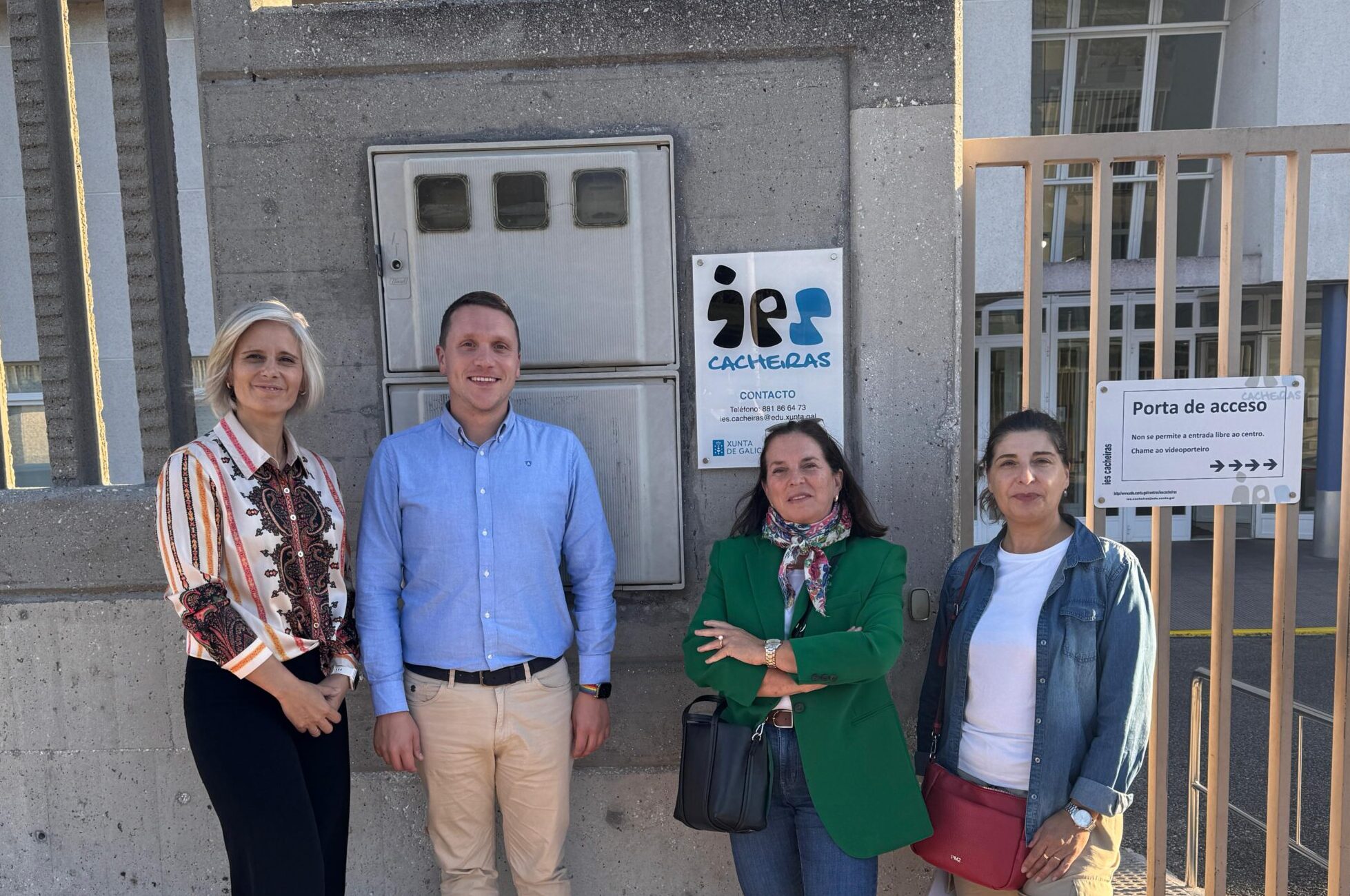 O PSdeG esixe á Xunta ampliación e mellora do IES de Cacheiras en Teo
