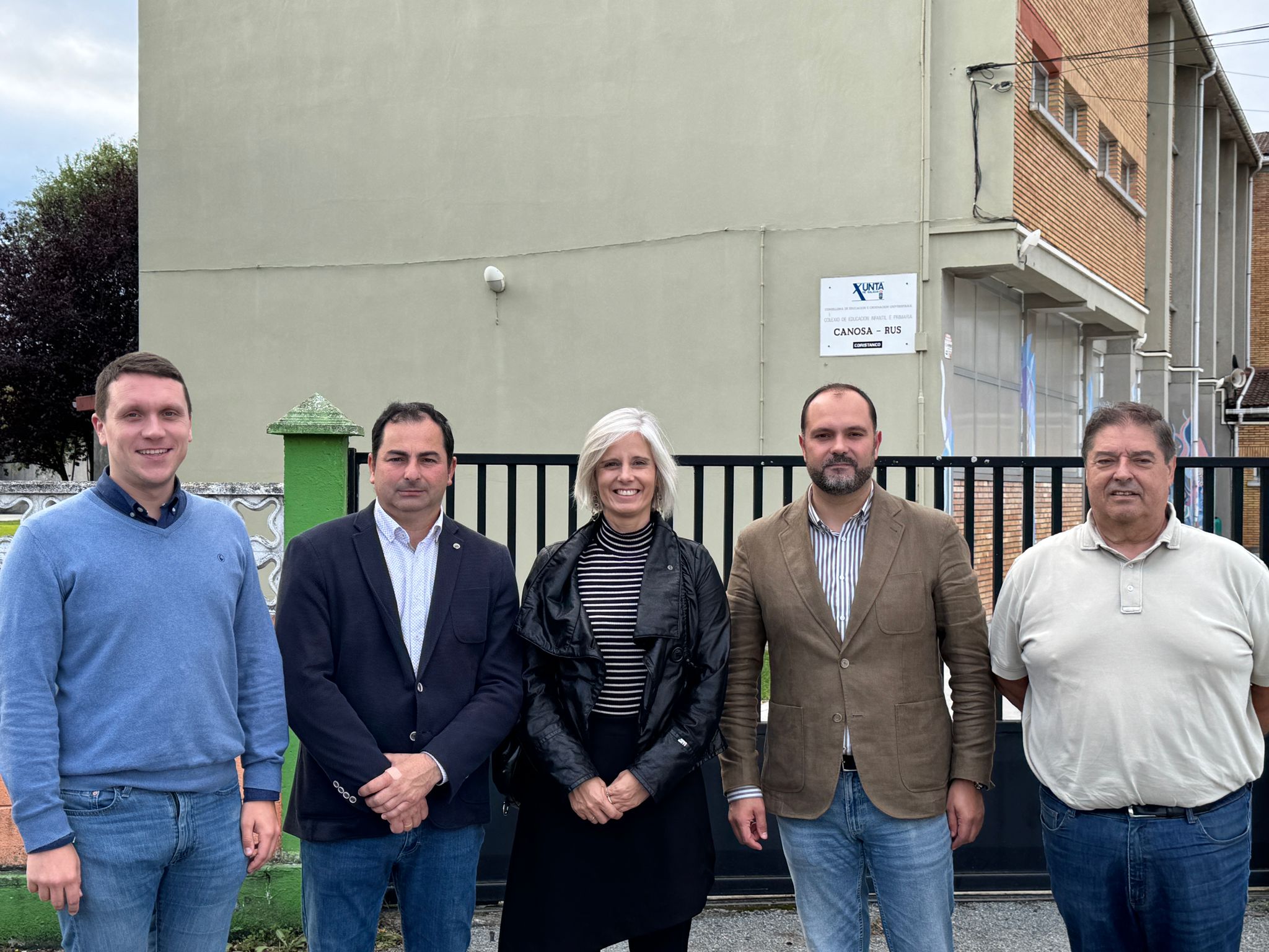 O PSdeG de Coristanco pide acceso ás analíticas do pozo do CEIP Canosa-Rus tralas queixas pola auga