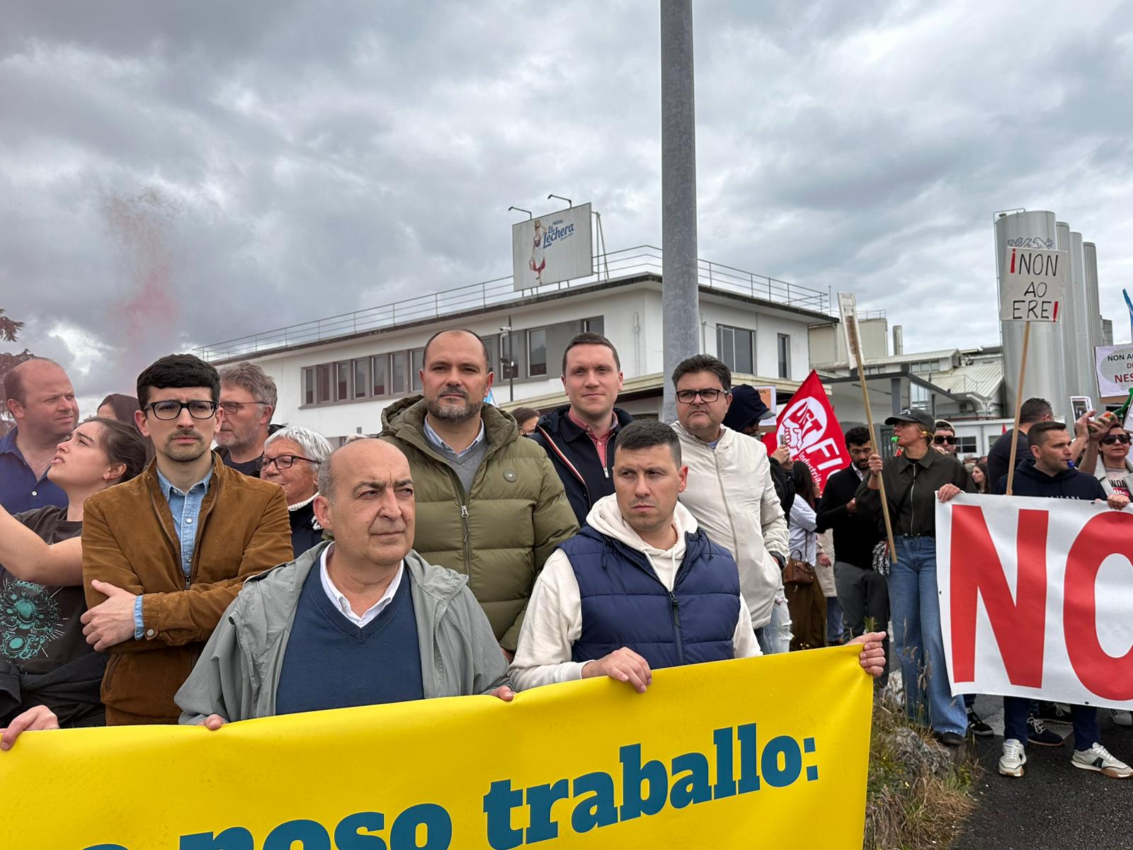 O PSdeG reclama a implicación da Xunta ante o ERE en Nestlé en Pontecesures