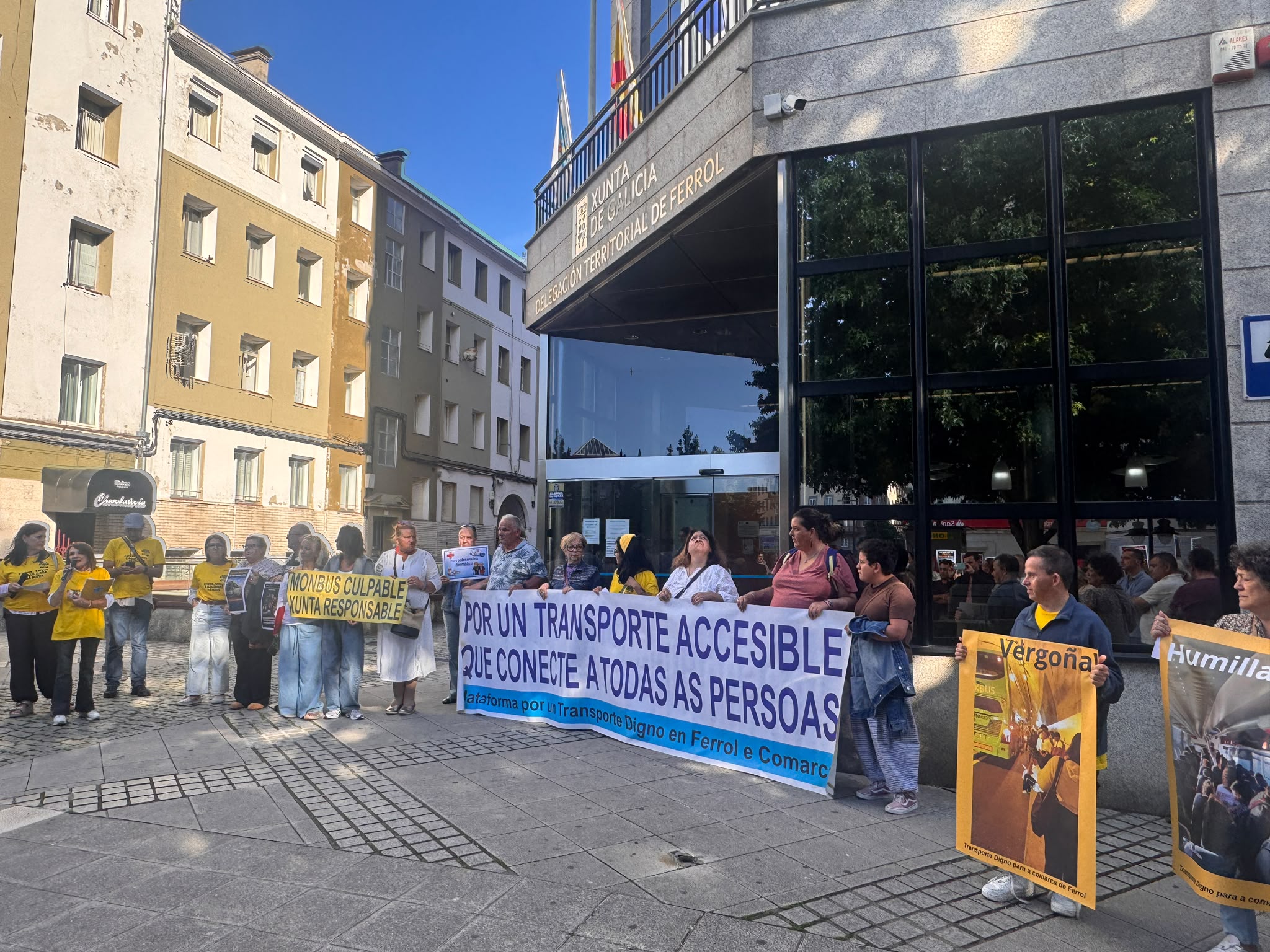 O PSdeG provincial esixe á Xunta que poña fin a “5 anos de abandono” do transporte por autobús en Ferrolterra
