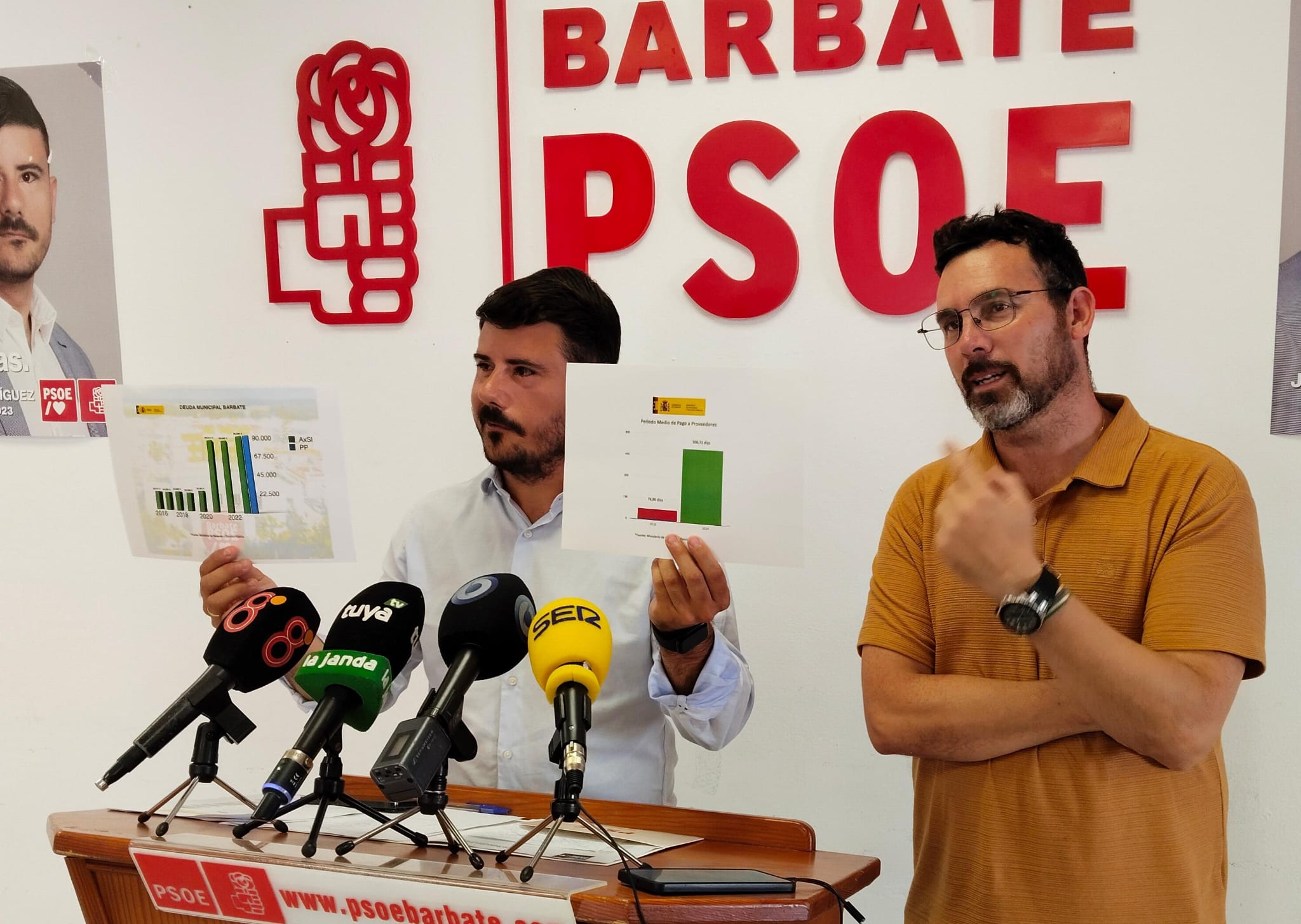 Barbate, líder de la provincia en morosidad con sus proveedores y el 14 de España