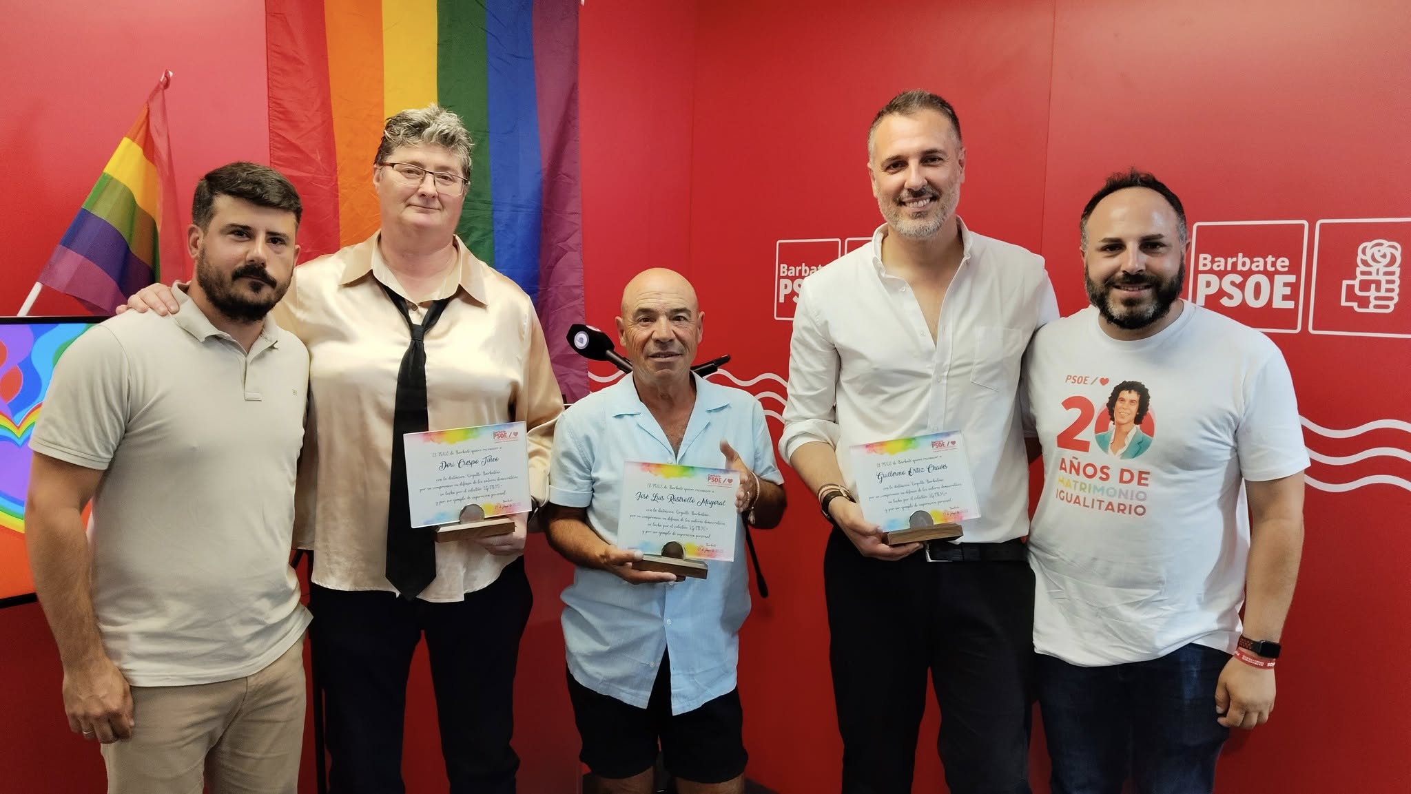 Éxito del primer ‘Orgullo Barbateño’ celebrado en la Casa del Pueblo