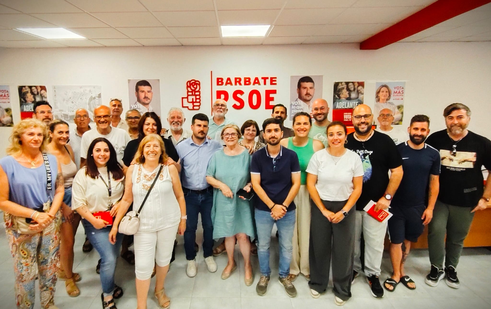 Javier Rodríguez, elegido por unanimidad nuevo secretario general de los socialistas de Barbate