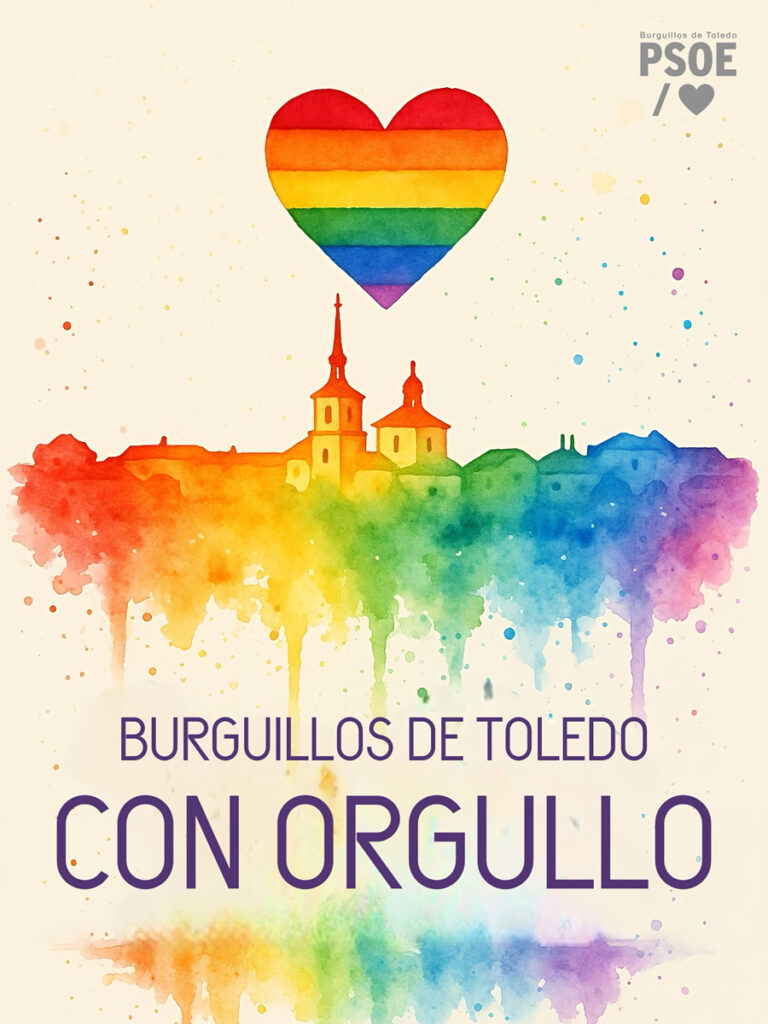Acto del Manifiesto del PSOE de Burguillos por el Día del Orgullo LGTBIQA+ 2025