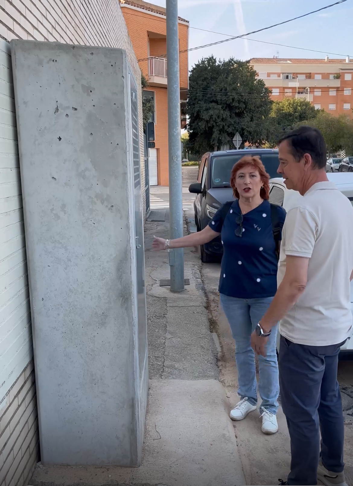 El PSPV de Castelló acusa a Carrasco de deixadesa en permetre obres a l’entorn del col·legi Jaume I que converteixen les voreres en inaccessibles