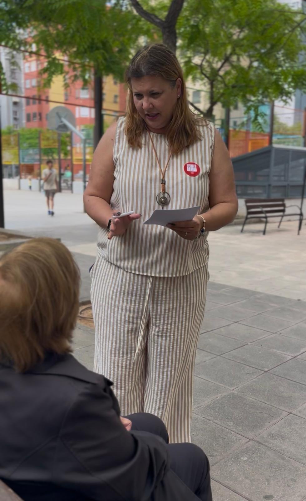 El PSPV prem l’opinió de la ciutadania en els barris de Castelló per a escoltar les seues propostes i denunciar l’abandó de Begoña Carrasco