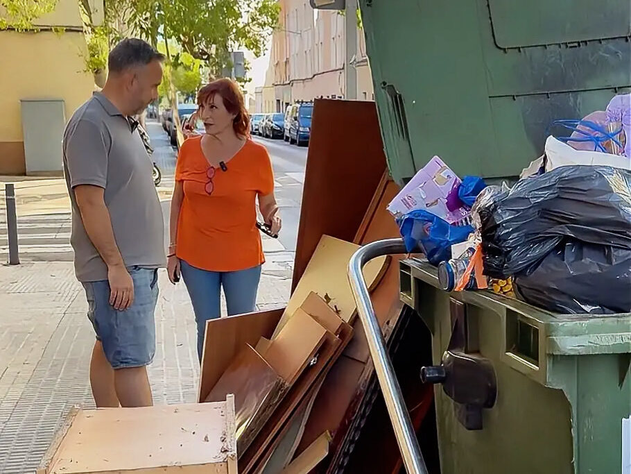 El PSPV alerta de que más de la mitad de las familias de Castelló pagará el doble que en 2023 por la tasa de basura