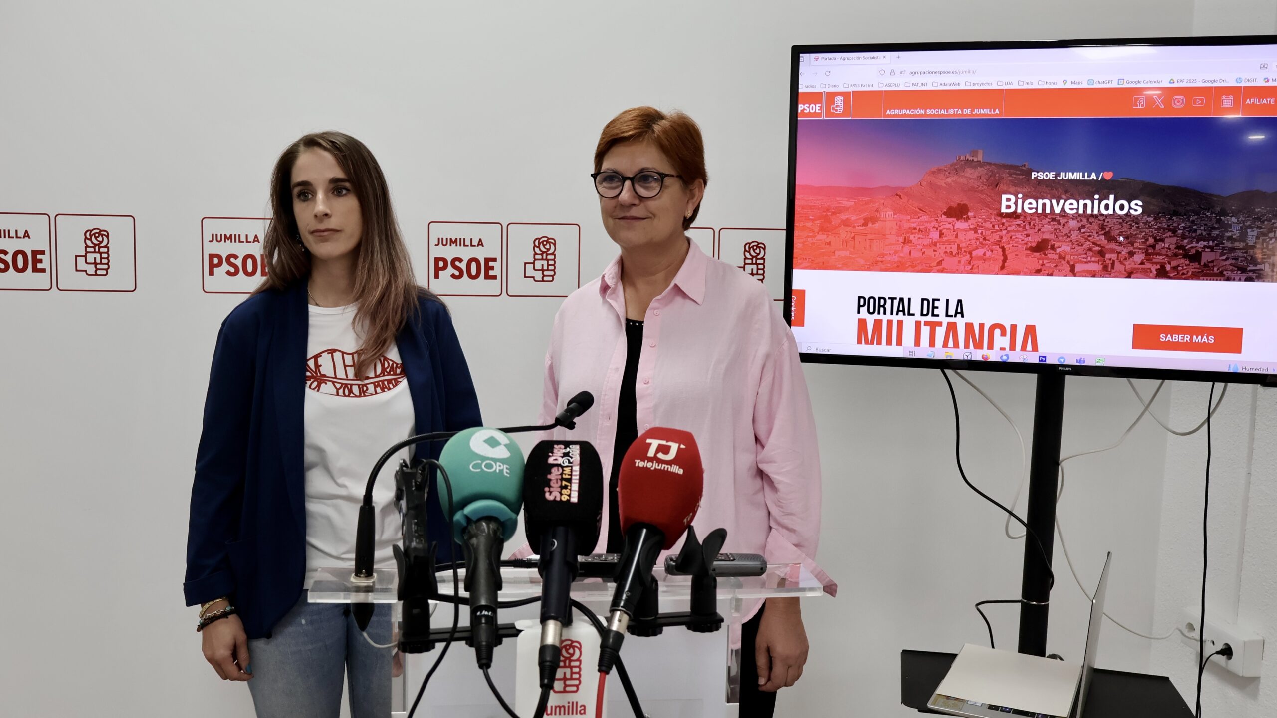 El PSOE de Jumilla presenta nueva web: un espacio informativo y de participación ciudadana