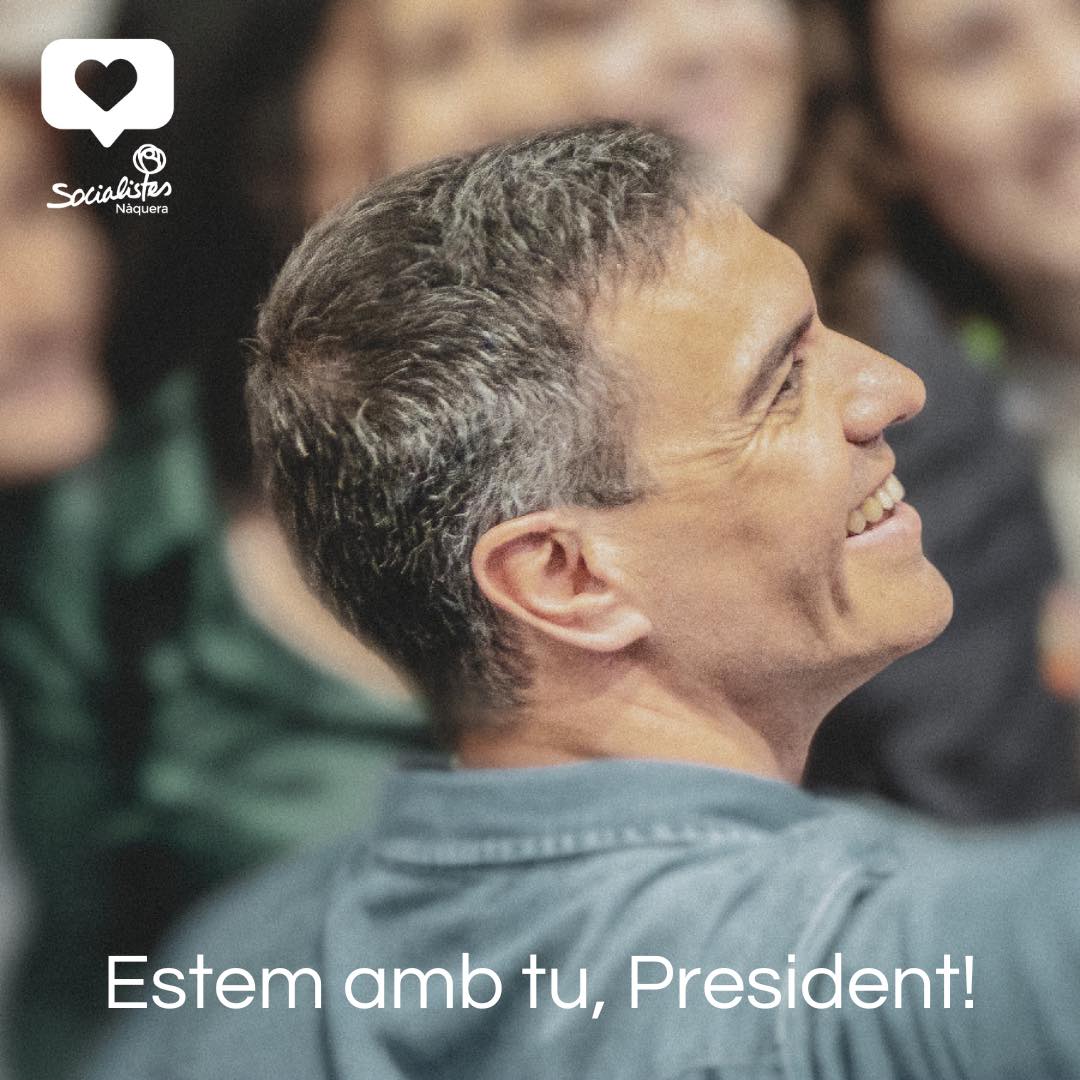 Estem amb tu, President
