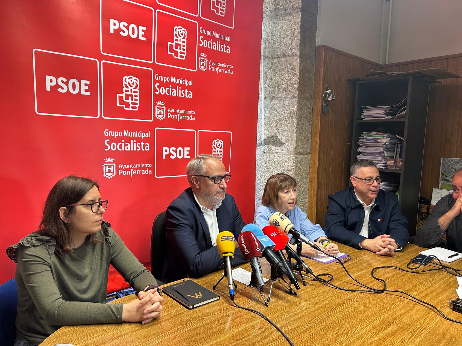 El PSOE denuncia la “deriva de despilfarro” del equipo de gobierno en Ponferrada y alerta de un inminente plan de ajuste