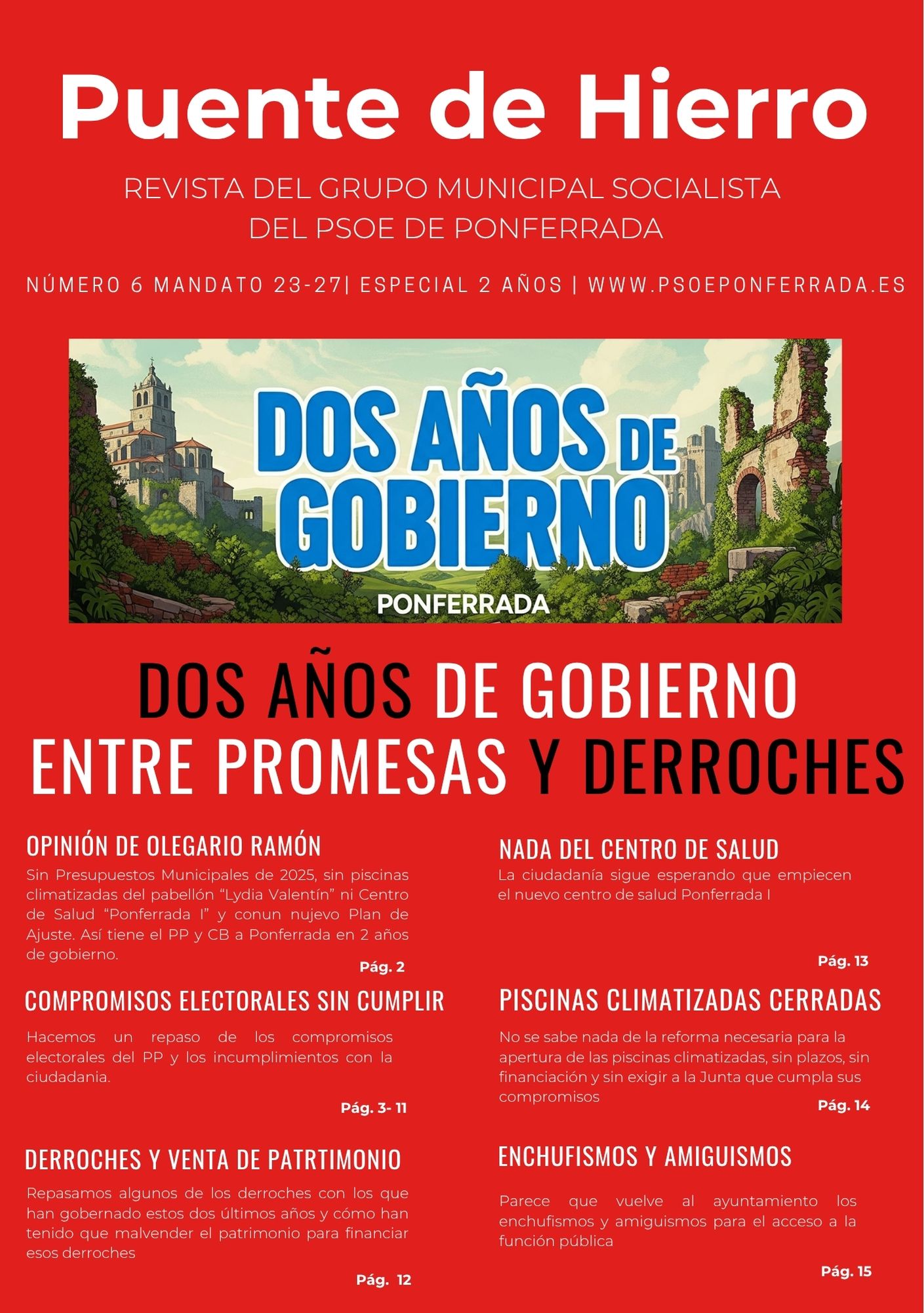 Nuevo número de la revista «Puente de Hierro»