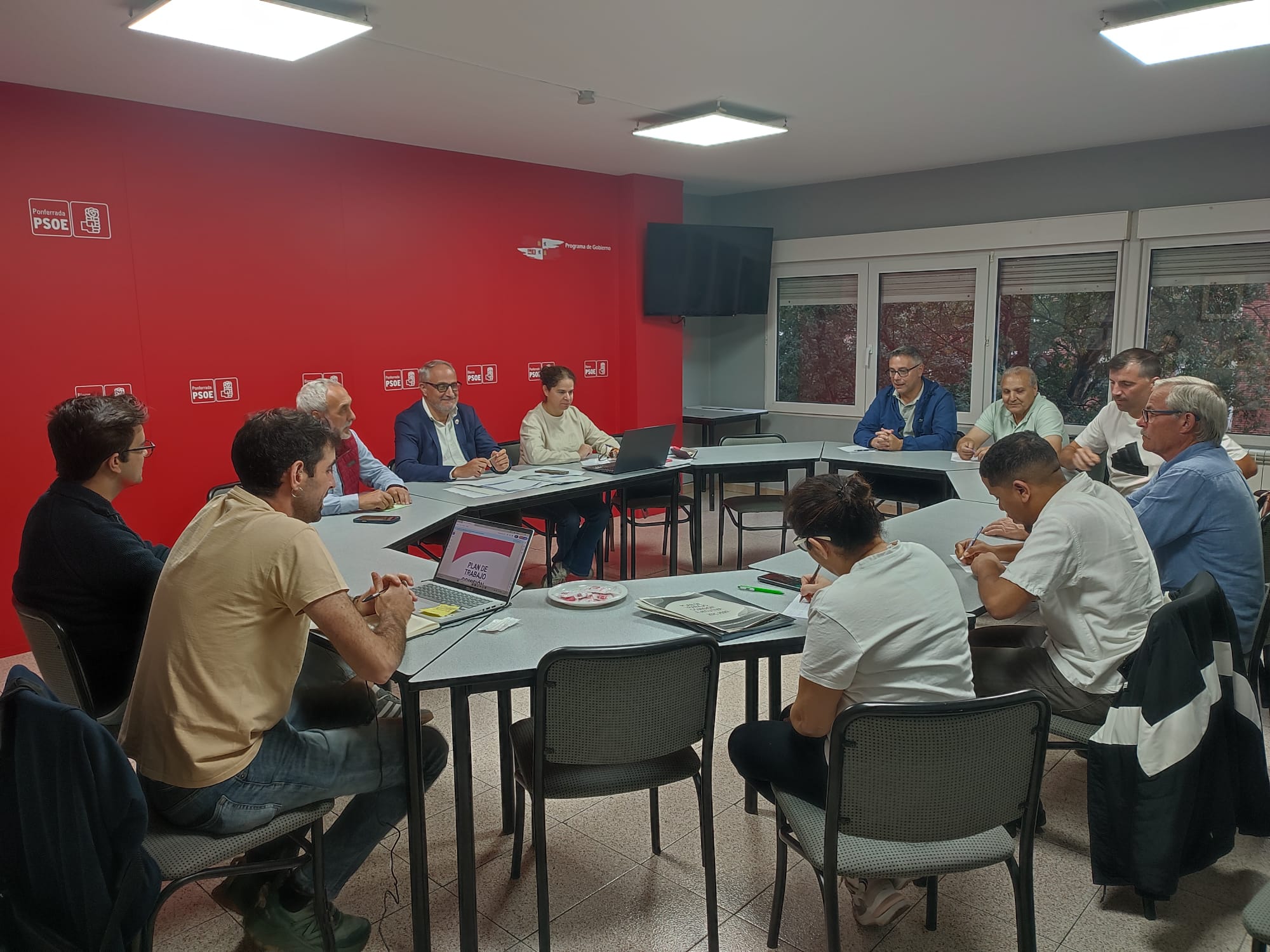 El PSOE de Ponferrada pone en valor la Convención Climática y denuncia la pasividad del PP y la doble moral de Morala: le interesa el cambio climático para ir corriendo a hacerse una foto
