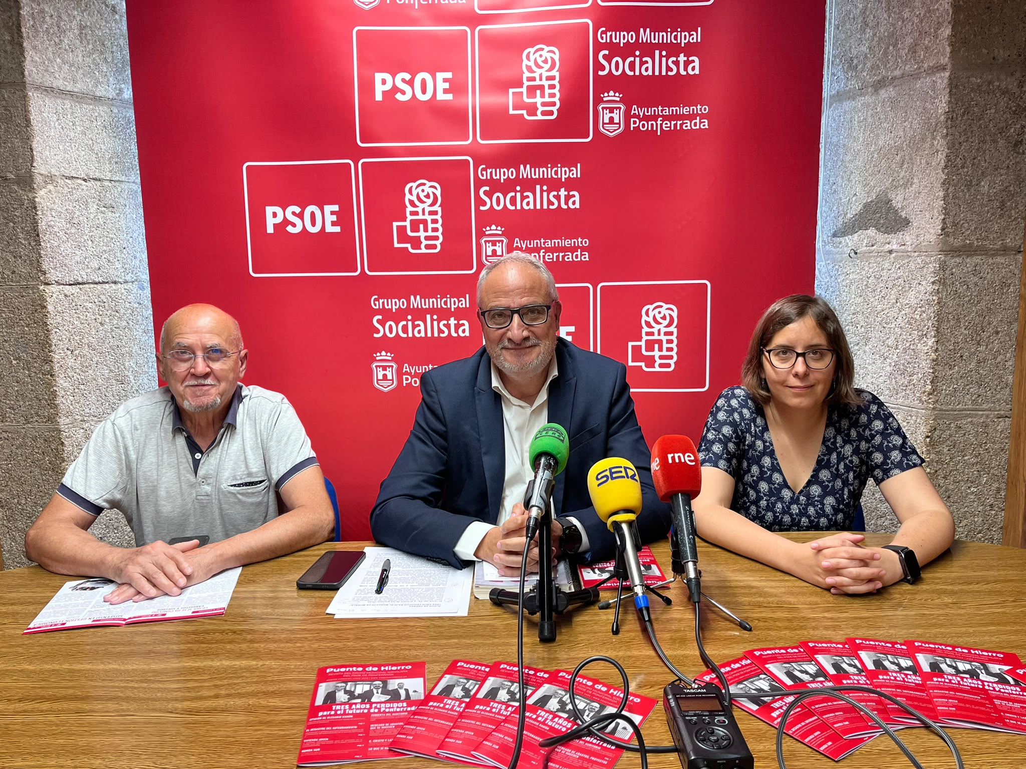 «Tres años perdidos» el mandato de PP y CB en Ponferrada