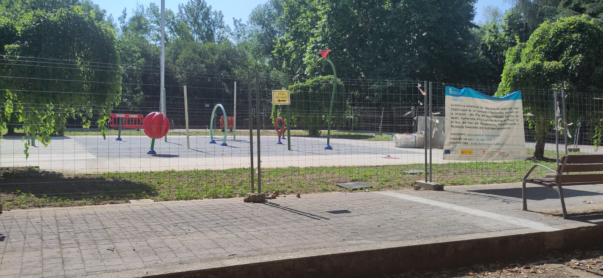 Pedimos abrir los juegos de agua de La Concordia y recuperar el funcionamiento del parque frente al Museo de la Energía: «Las inversiones públicas solo tienen sentido si las disfruta la ciudadanía»