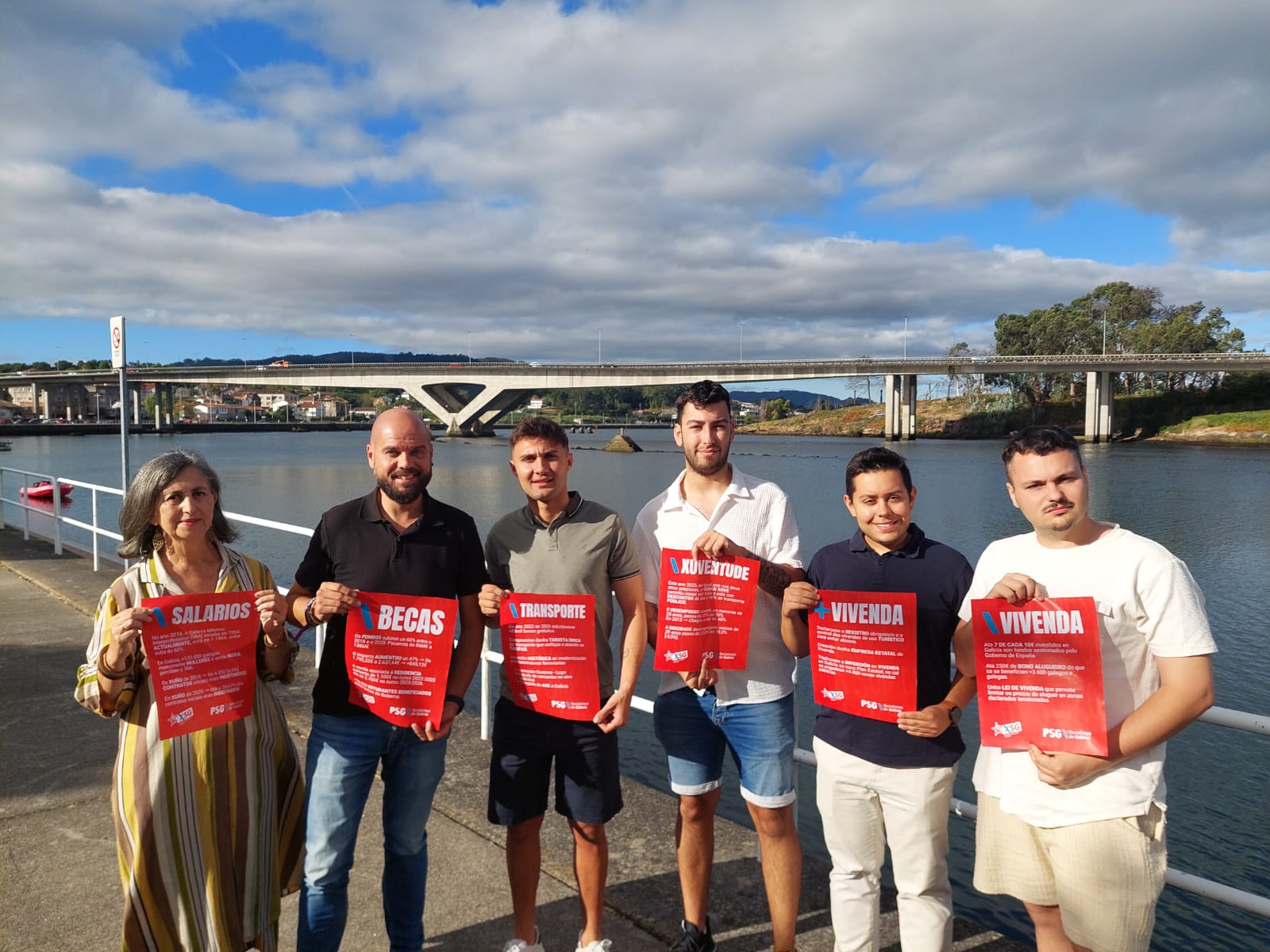 Os socialistas de Pontevedra avalan os «dous anos de bonanza e progreso» do Goberno de Pedro Sánchez: «Fixeron posible o despegue económico da nosa cidade e convertérona en capital do emprego, as oportunidades e a calidade de vida»