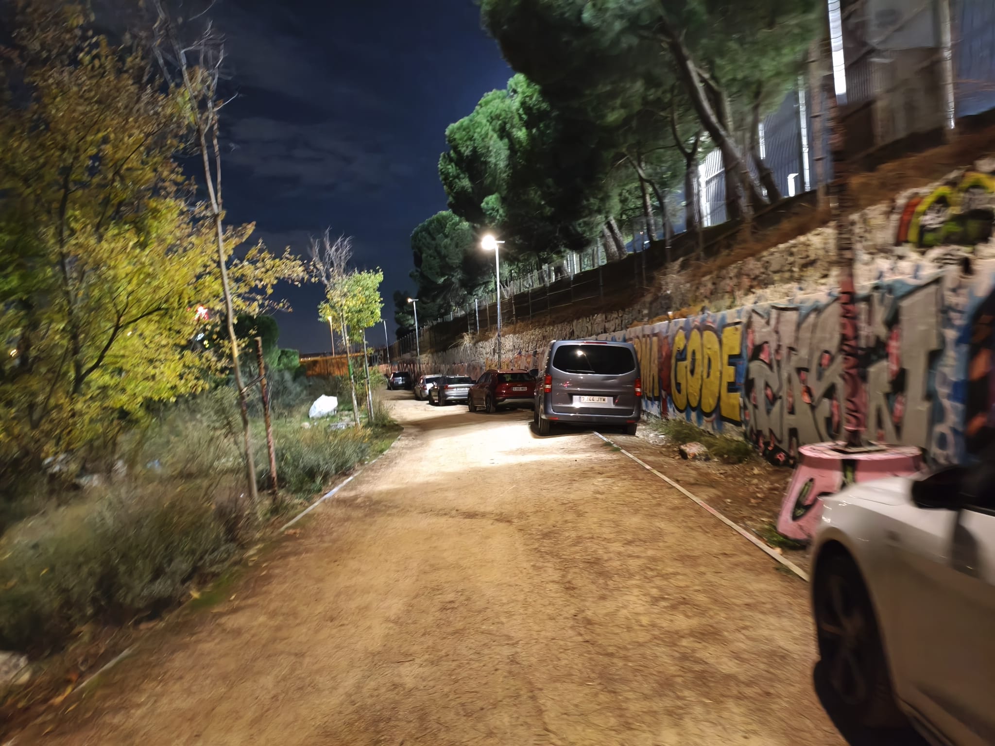 El PSOE exige al Ayuntamiento que impida el aparcamiento en el Cordel de Hoyo