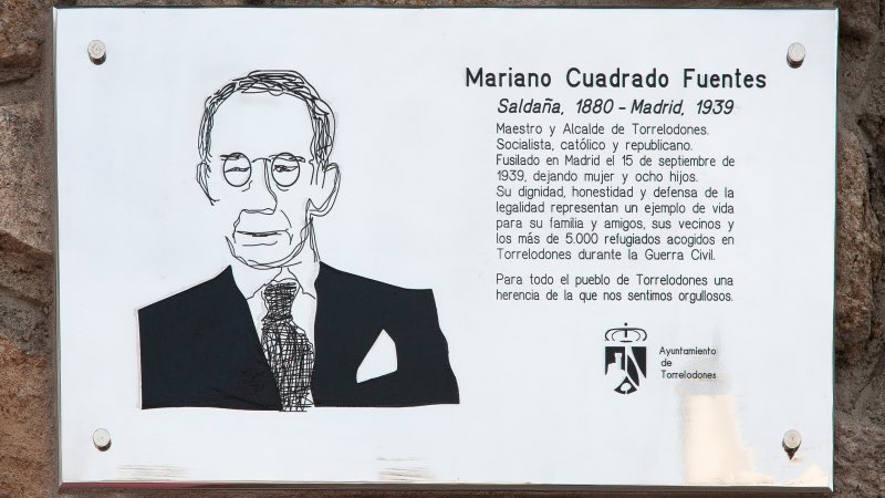 Mariano Cuadrado: 87 años después, su memoria sigue viva en Torrelodones